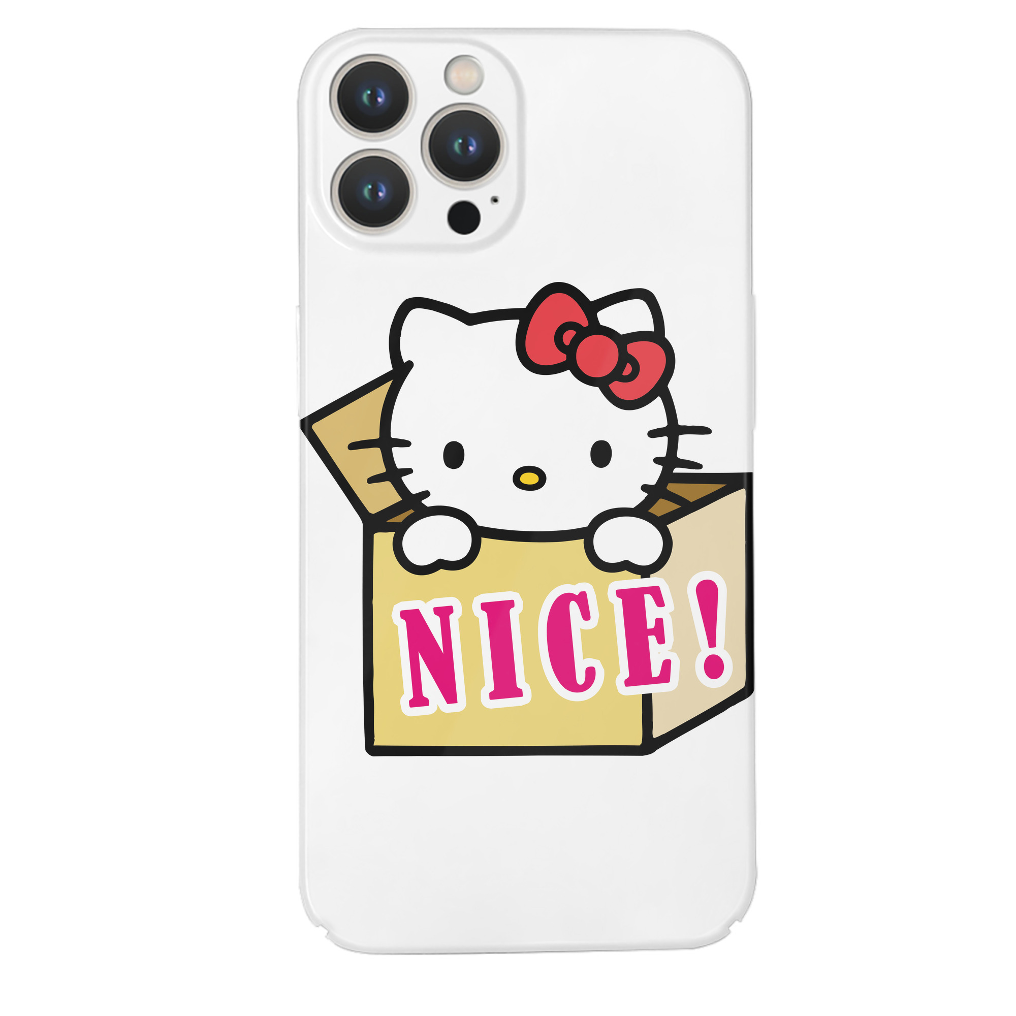 （画像用） Hello Kitty ハローキティ 【iPhone 14シリーズ対応】ハードケース